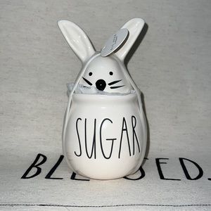 RAE DUNN BUNNY SUGAR DISPENSER